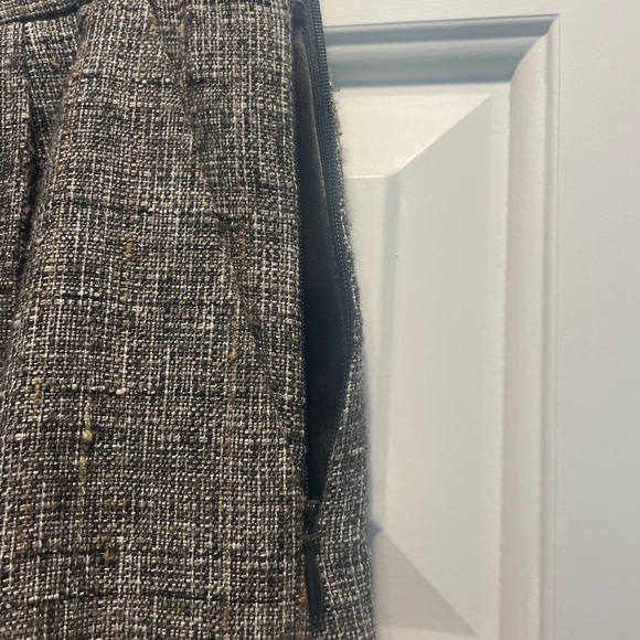 Classiques Entier Nordstrom Gray Tweed Skirt Size 8 - Picture 4 of 7